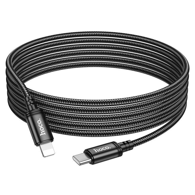 Καλώδιο Data Hoco Charging CableType-C to Lightning  X91 3m Black