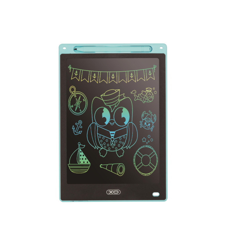 Drawing Notebook XO V01 LCD Tablet with Stylus Pen For Kids Blue