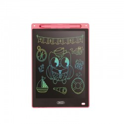 Drawing Notebook XO V01 LCD Tablet with Stylus Pen For Kids Pink