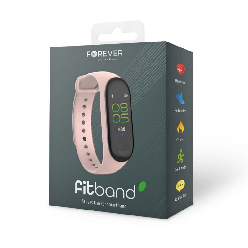 Smartwatch Forever Smart Bracelet Fitband SB-50 Pink Smartwatch Forever Smart Bracelet Fitband SB-50 Pink