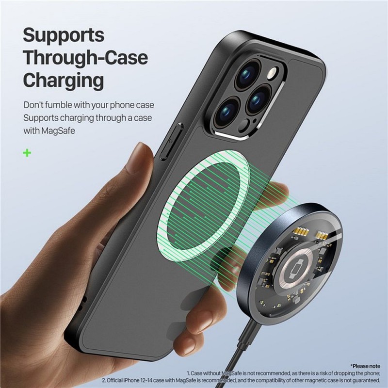 Ασύρματος Φορτιστής Duzzona W13 Magnetic Wireless Charger 15W Black Ασύρματος Φορτιστής Duzzona W13 Magnetic Wireless Charger 15W Black