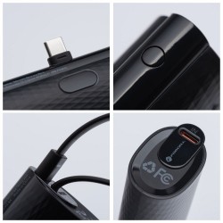 Εξωτερική Μπαταρία FORCELL F-ENERGY Power Plug F5K3 Powerbank Type C 5000mAh 20W Black Εξωτερική Μπαταρία FORCELL F-ENERGY Power Plug F5K3 Powerbank Type C 5000mAh 20W Black