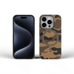 Θήκη Forcell F-Protect with Dual 4D Technology & MagSafe Case Apple iPhone 16 Pro Max (6.9") Desert Camo