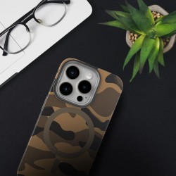 Θήκη Forcell F-Protect with Dual 4D Technology & MagSafe Case Apple iPhone 16 Pro Max (6.9") Desert Camo