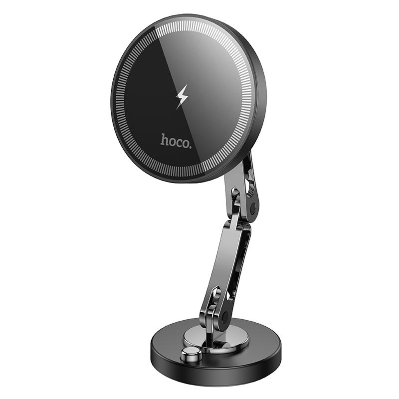 Βάση Αυτοκινήτου Hoco HW26 Jacques Metal Dashboard Car Holder Black