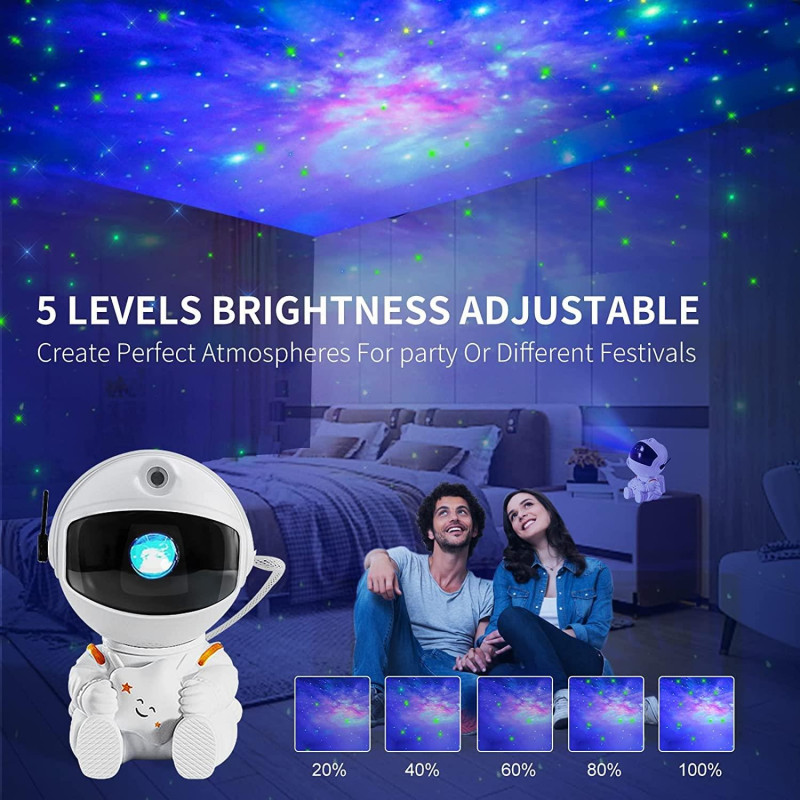 Διακοσμητικό Παιδικό Φωτιστικό XO CF4 mini Led Projector με Προβολή Αστεριών White Διακοσμητικό Παιδικό Φωτιστικό XO CF4 mini Led Projector με Προβολή Αστεριών White