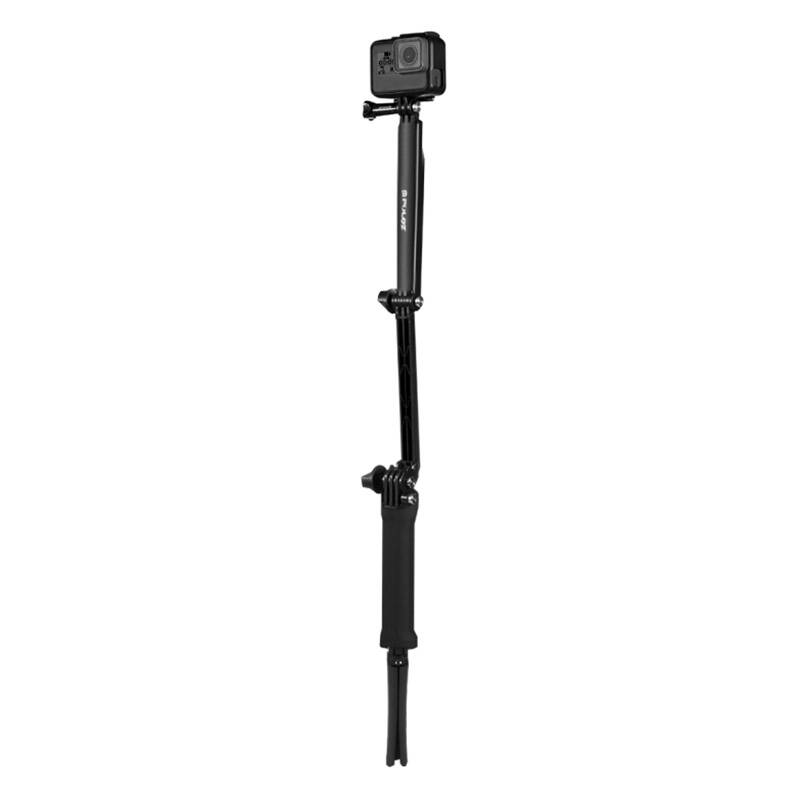 Selfie Stick Puluz Folding Stick Selfie Stick & Tripod PU202 Black Selfie Stick Puluz Folding Stick Selfie Stick & Tripod PU202 Black