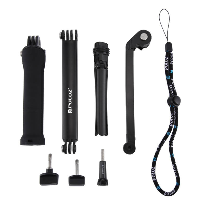 Selfie Stick Puluz Folding Stick Selfie Stick & Tripod PU202 Black Selfie Stick Puluz Folding Stick Selfie Stick & Tripod PU202 Black