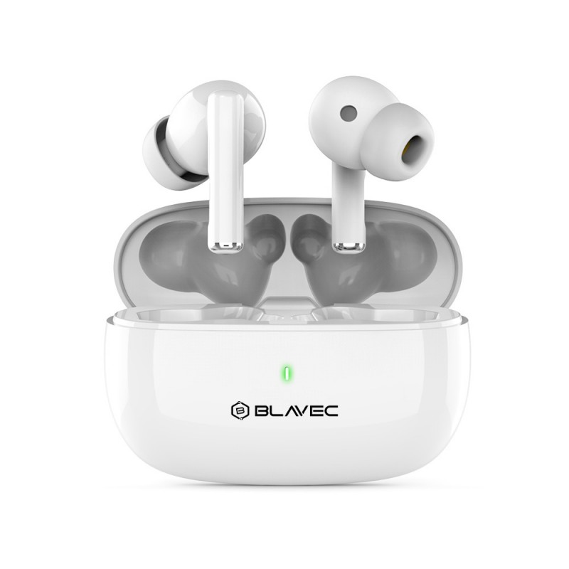 Ακουστικά Bluetooth Blavec TWS Earphones BW01 (BW01-W) Pure White