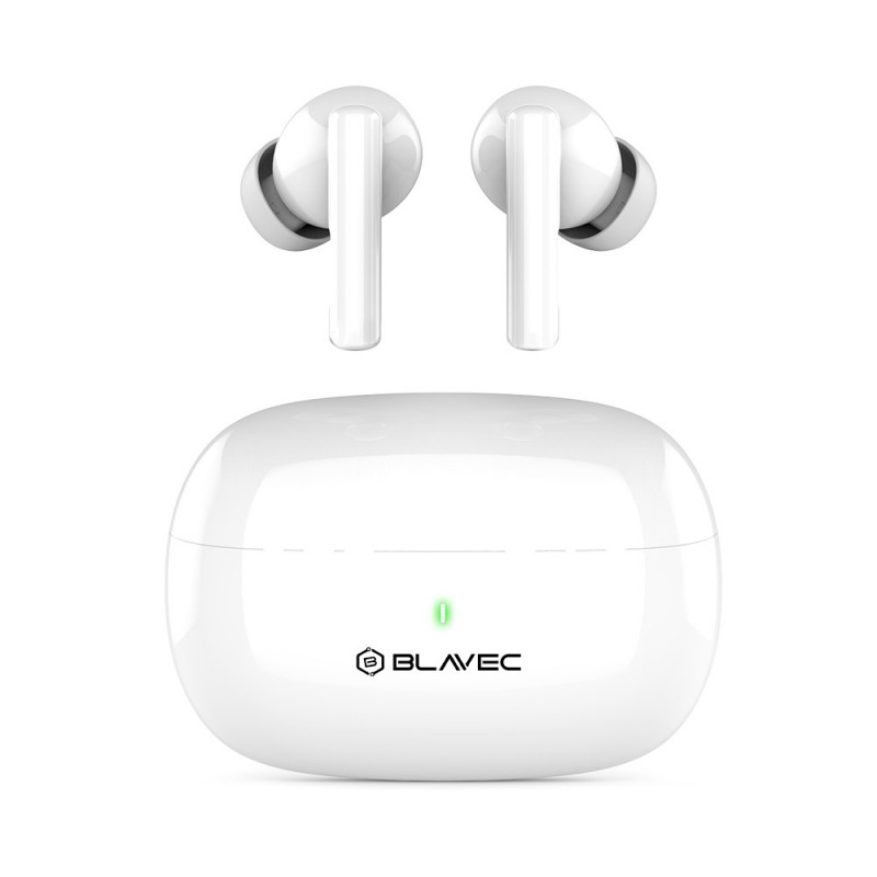 Ακουστικά Bluetooth Blavec TWS Earphones BW01 (BW01-W) Pure White