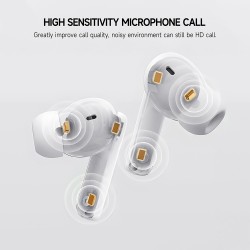Ακουστικά Bluetooth Blavec TWS Earphones BW01 (BW01-W) Pure White