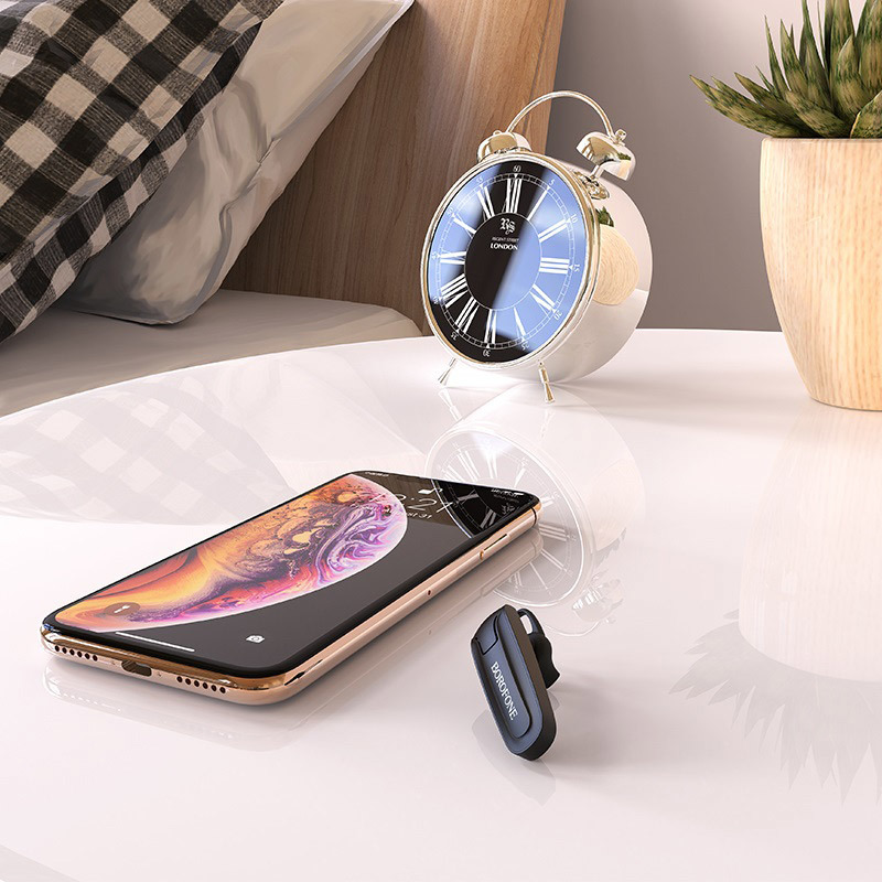 Ακουστικό Bluetooth Borofone Headset BC21 Encourage Sound Black