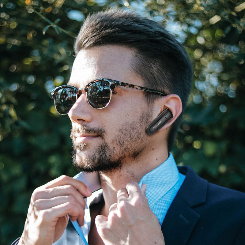 Ακουστικό Bluetooth Borofone Headset BC21 Encourage Sound Black