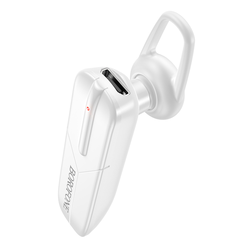 Ακουστικό Bluetooth Borofone Headset BC36 Lucky White