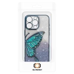 Θήκη Tel-Protect Butterfly Water Case Apple iPhone 16 Plus (6.7") Blue