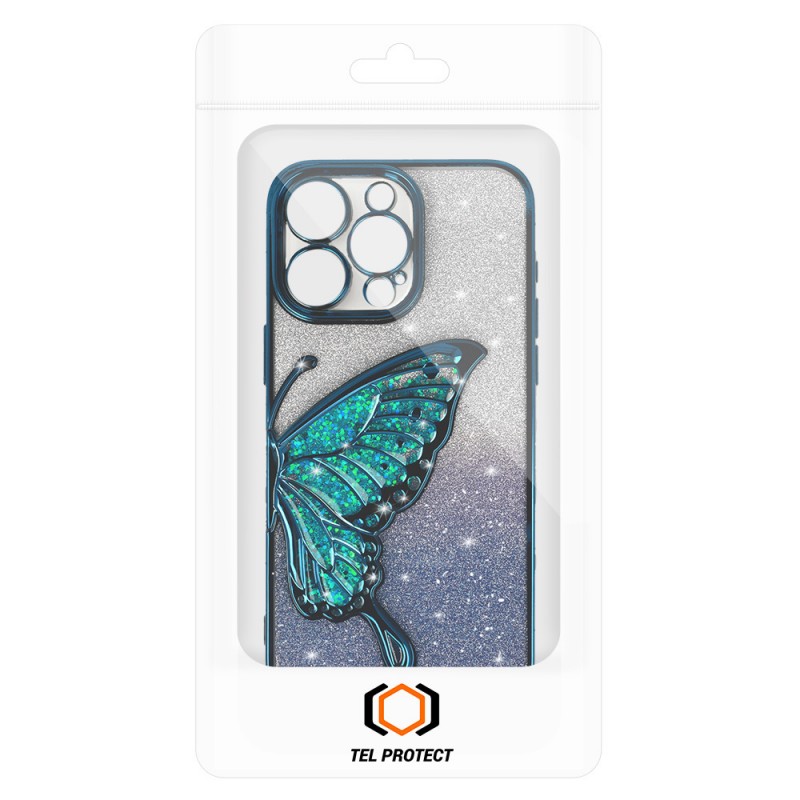 Θήκη Tel-Protect Butterfly Water Case Apple iPhone 16 Plus (6.7") Blue
