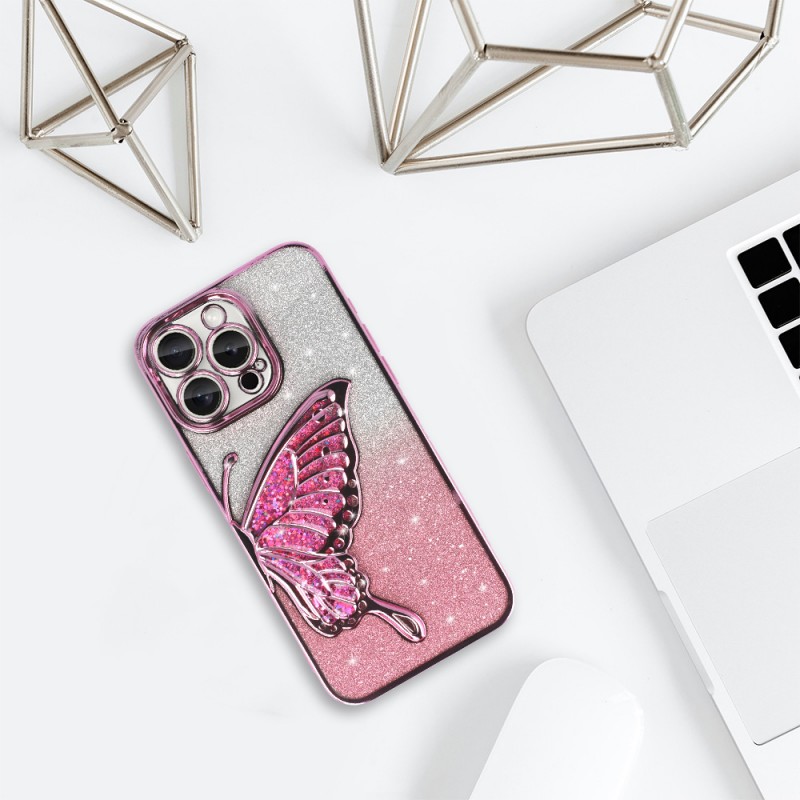 Θήκη Tel-Protect Butterfly Water Case Apple iPhone 16 Plus (6.7") Pink