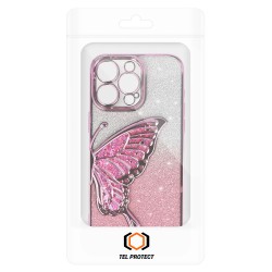 Θήκη Tel-Protect Butterfly Water Case Apple iPhone 16 Plus (6.7") Pink