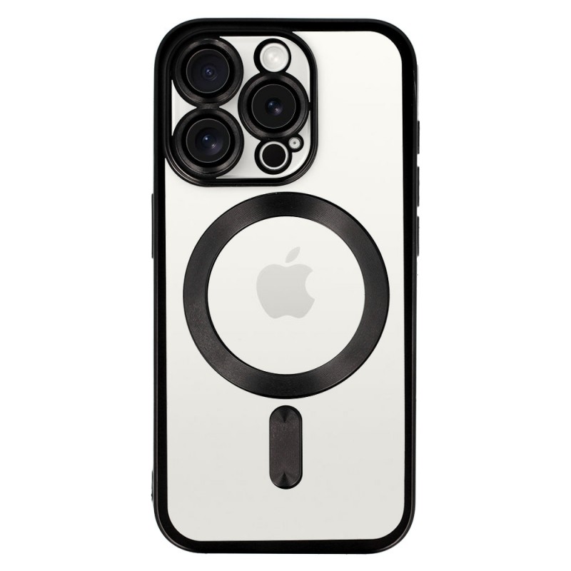 Θήκη Metallic with MagSafe Magnet Apple iPhone 12 Pro (6.1") Black