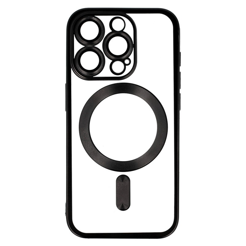 Θήκη Metallic with MagSafe Magnet Apple iPhone 12 Pro (6.1") Black