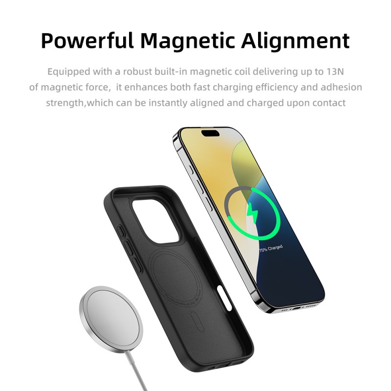 Θήκη Rock Ultra Thin Aramid Fiber Kevlar 600D Case Apple iPhone 16 Pro Max (6.7") Black