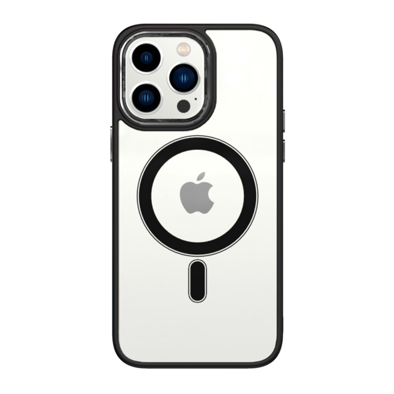 Θήκη Tel-Protect Magnetic Clear Case Apple iPhone 14 Pro Max (6.7") Black