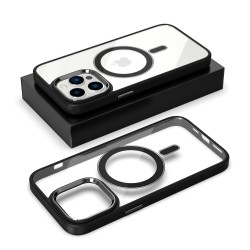 Θήκη Tel-Protect Magnetic Clear Case Apple iPhone 14 Pro Max (6.7") Black