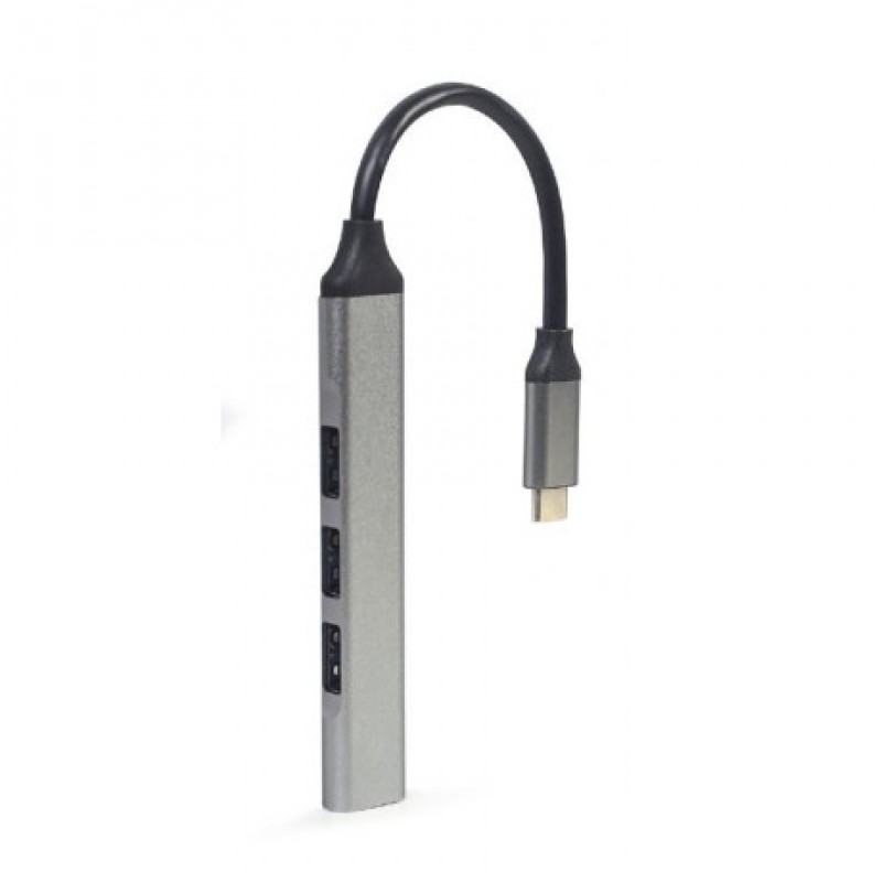 Αντάπτορας Gembird USB3 Hub USB 3.0 & 3xUSB 2.0 Silver
