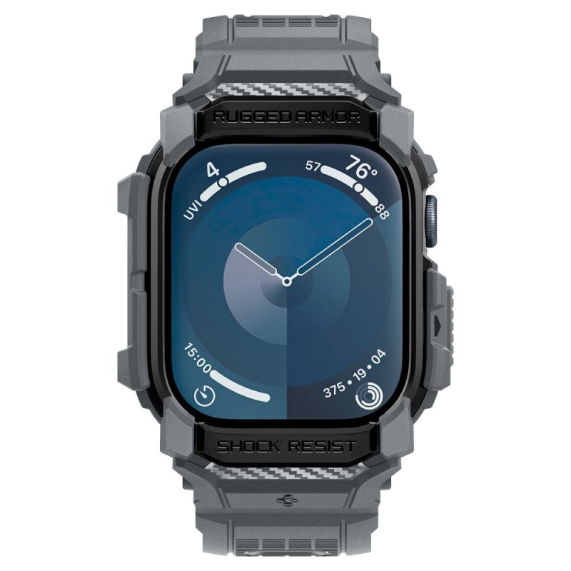 Ανταλλακτικό Λουράκι & Θήκη Spigen Rugged Armor "Pro" Apple Watch 10 (46mm) Dark Grey (ACS08605) Ανταλλακτικό Λουράκι & Θήκη Spigen Rugged Armor "Pro" Apple Watch 10 (46mm) Dark Grey (ACS08605)