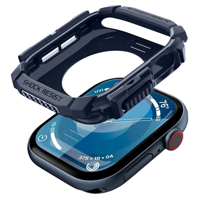 Θήκη Spigen Rugged Armor Apple Watch Series 10 (46mm) Navy Blue (ACS08599) Θήκη Spigen Rugged Armor Apple Watch Series 10 (46mm) Navy Blue (ACS08599)