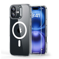 Θήκη ESR Classic Hybrid Halolock Magsafe & Tempered Glass Apple iPhone 16 Plus (6.7") Clear