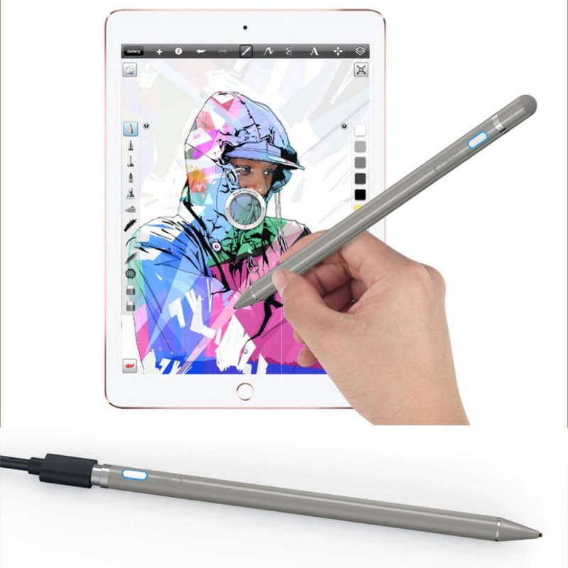 Γραφίδα Tech-Protect Active Stylus Pen Universal Titanium