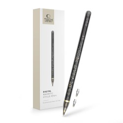 Γραφίδα Tech-Protect Magnetic Stylus Pen "4" iPad Clear / Black