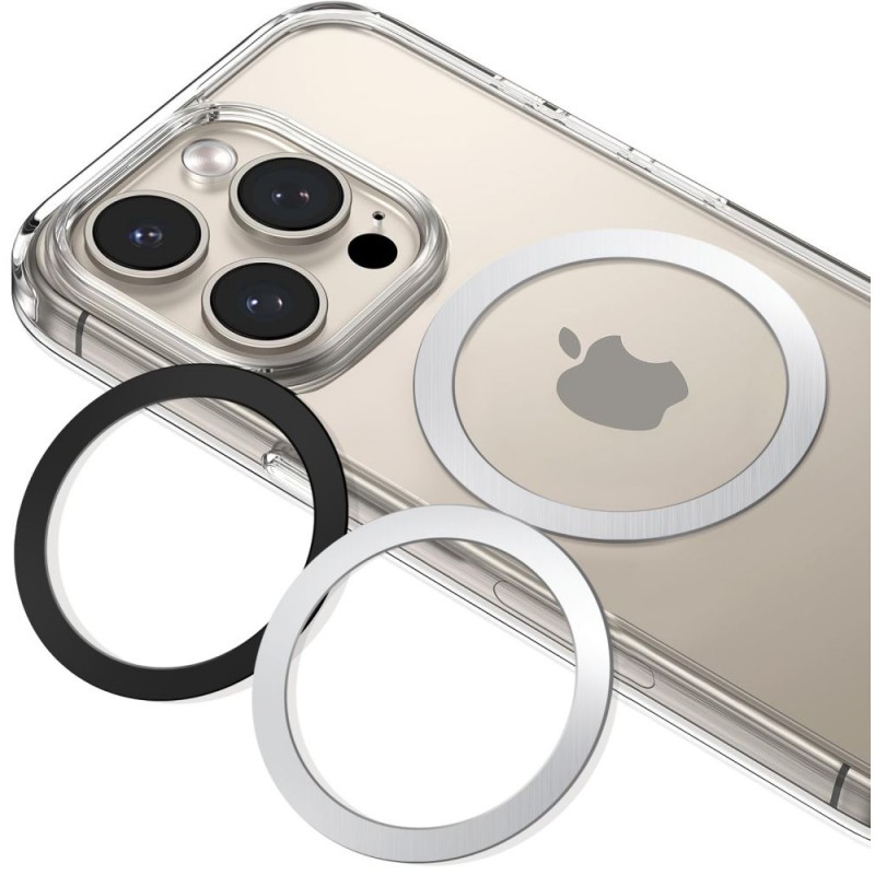 Δαχτυλίδι Tech-Protect MMP-110 2in1 Magnetic Magsafe Ring Silver & Black