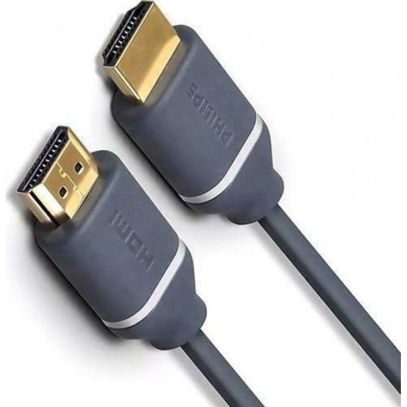 Καλώδιο Philips HDMI 2.0 Cable HDMI Male - HDMI Male 5m Grey