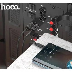 Καλώδιο Hoco UPA28 Jack 3.5mm Male to 2xRCA Male 1.5m Black