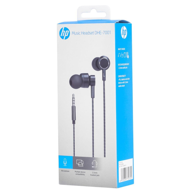 Ακουστικά Handsfree HP DHE-7001 Black