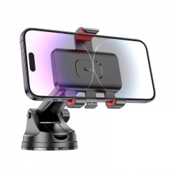 Βάση Αυτοκινήτου Hoco H22 Dragon Automatic Clamping Dashboard Car Holder Black/Red