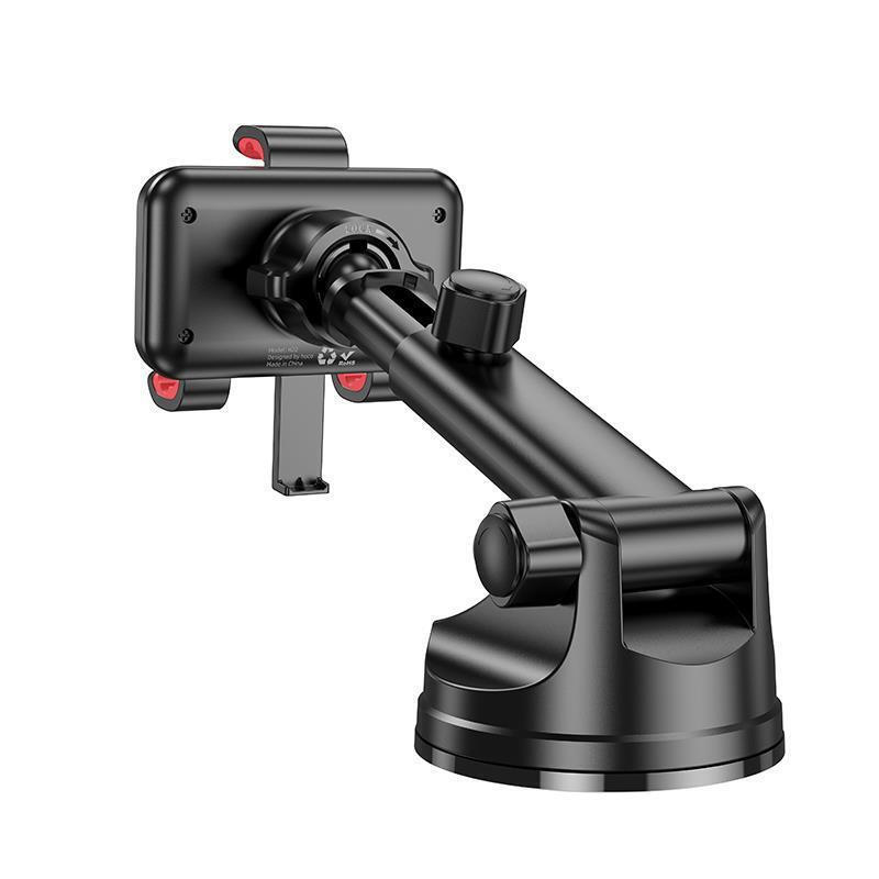 Βάση Αυτοκινήτου Hoco H22 Dragon Automatic Clamping Dashboard Car Holder Black/Red