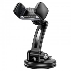Βάση Αυτοκινήτου Hoco CA111 Pull Clip Dashboard Car Holder Black