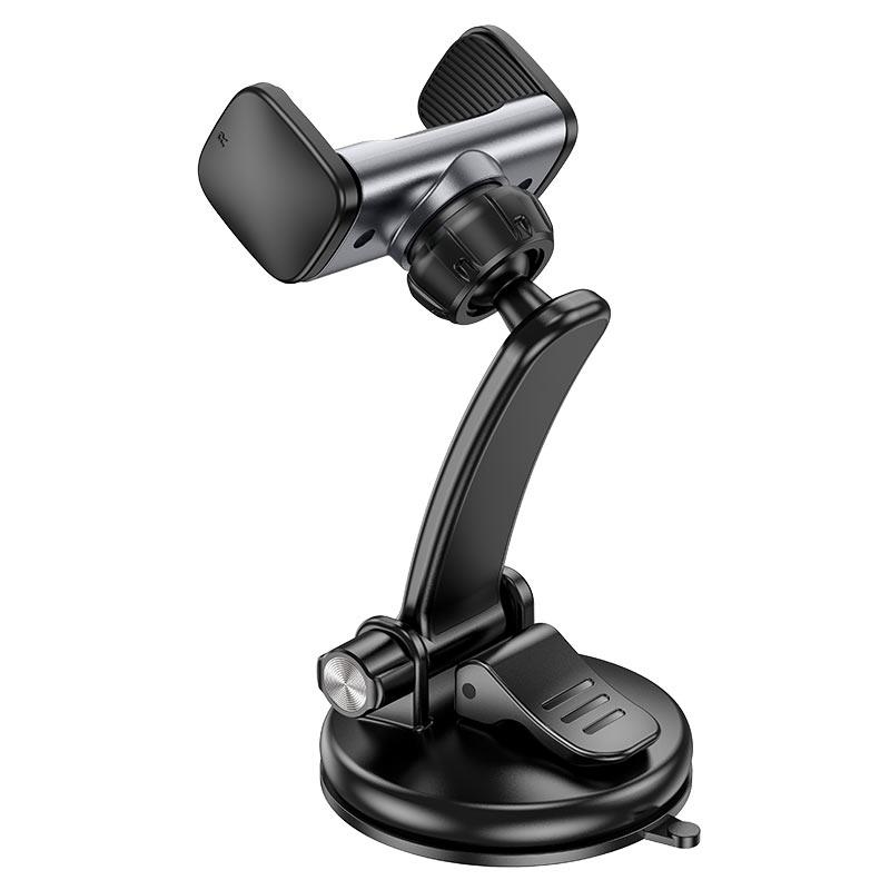 Βάση Αυτοκινήτου Hoco CA111 Pull Clip Dashboard Car Holder Black