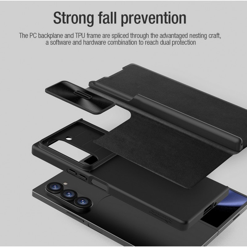 Θήκη Nillkin Qin Book PRO Case Samsung Galaxy Z Fold6 5G SM-F956 Black