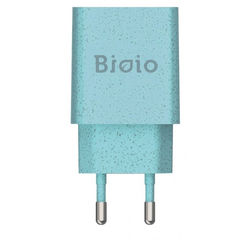 Φορτιστής Ταξιδιού Bioio USB 2,4A Blue
