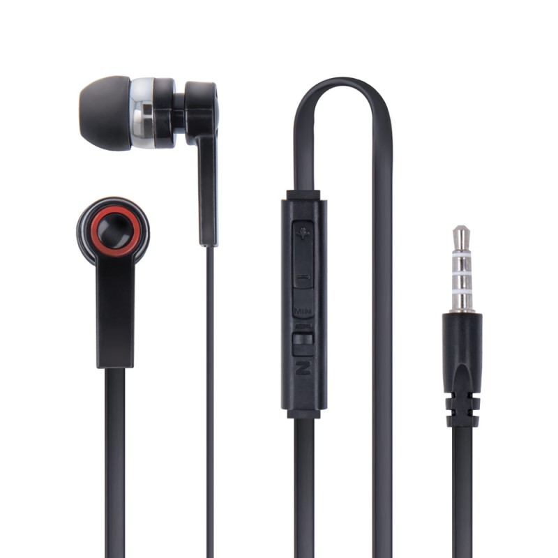 Ακουστικά Handfree Forever Wired Earphones Jack 3.5mm FE-01 Black