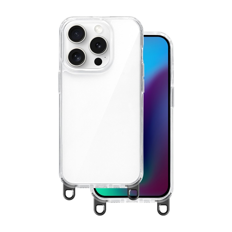 Θήκη Hook Case Apple iPhone 11 (6.1") Clear / Black
