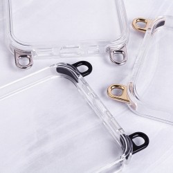 Θήκη Hook Case Apple iPhone 11 (6.1") Clear / Black
