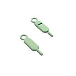 Opening Tool Καρφίτσα Εξαγωγής Key Needle for SIM Card Tray Keychain Green