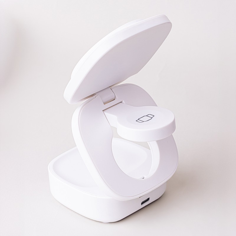 Ασύρματος Φορτιστής Maxlife  Magnetic Wireless Charger 3in1 15W MXWC-06 White