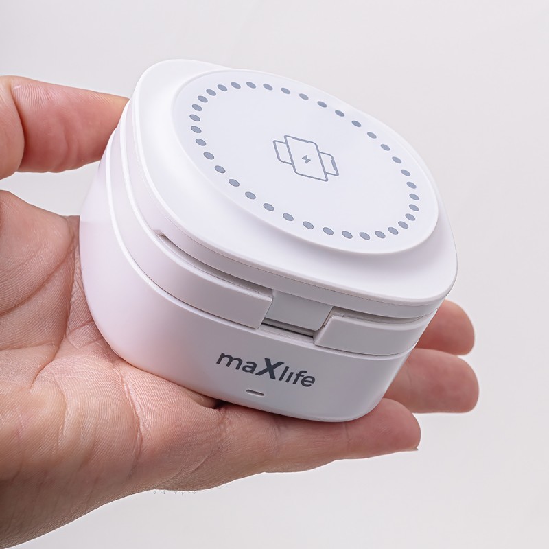 Ασύρματος Φορτιστής Maxlife  Magnetic Wireless Charger 3in1 15W MXWC-06 White