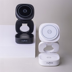 Ασύρματος Φορτιστής Maxlife  Magnetic Wireless Charger 3in1 15W MXWC-06 White